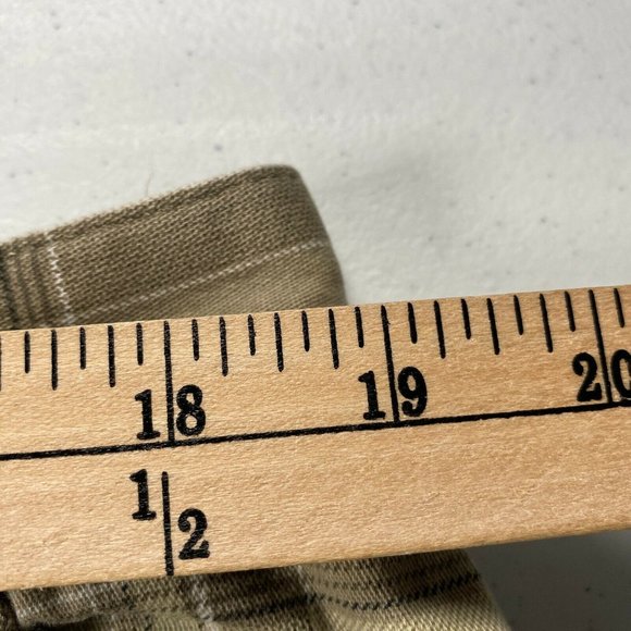 Redhead Men's Size 38 Tan Plaid Cargo Shorts - Picture 7 of 9